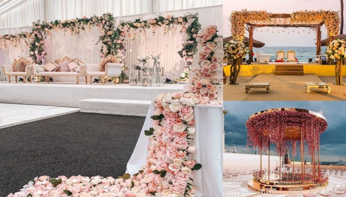 How to Create a Gorgeous Wedding Stage on a Budget